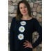 Embroidered costume "Bouquet of Chamomiles"